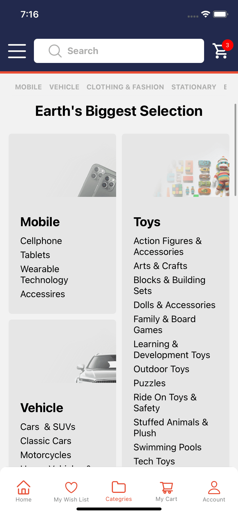 Categories