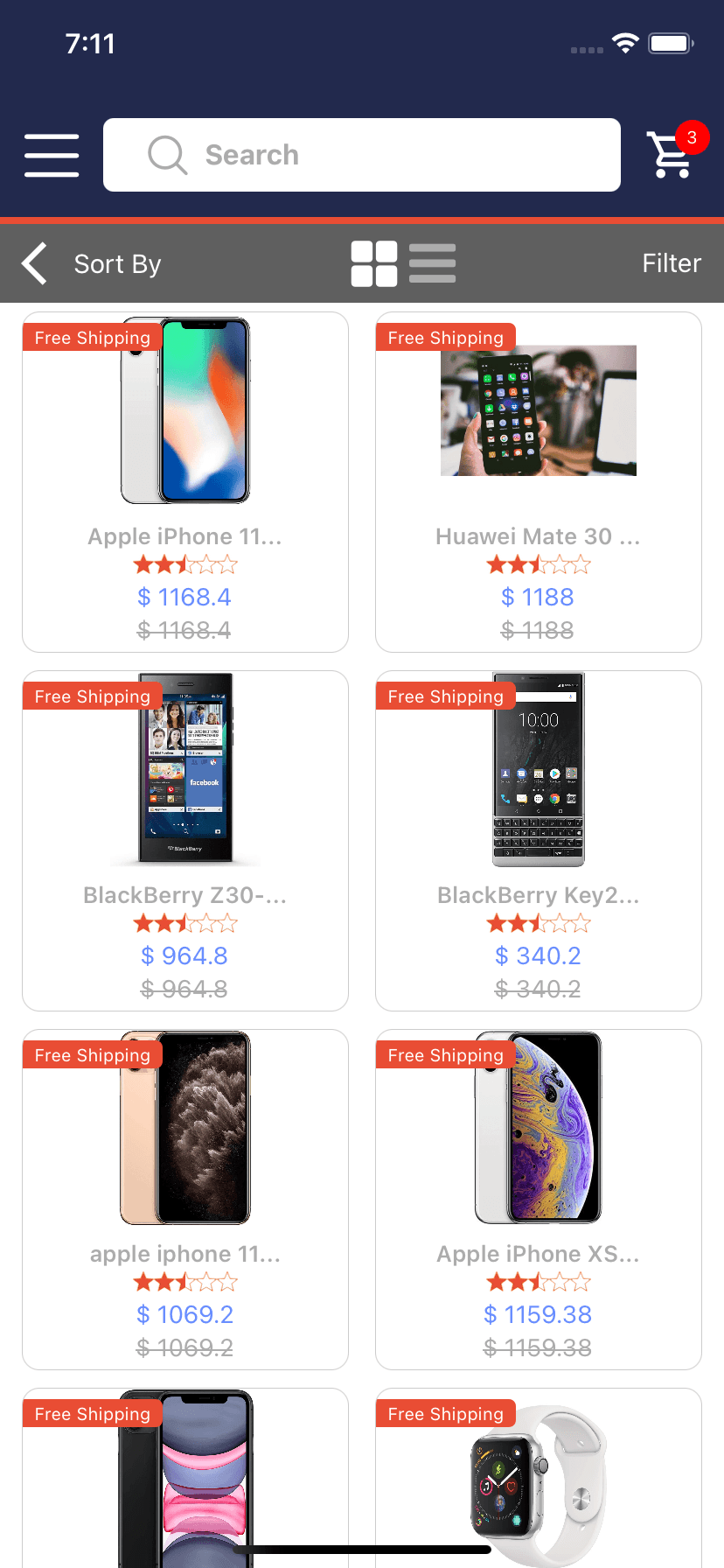 Product List