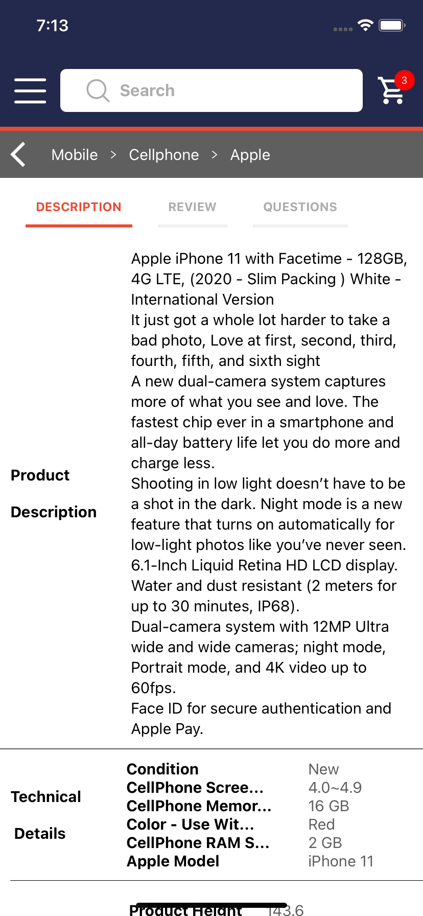 Product Details