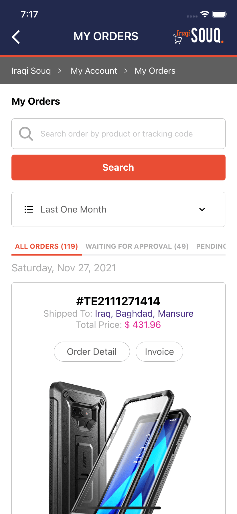 Orders