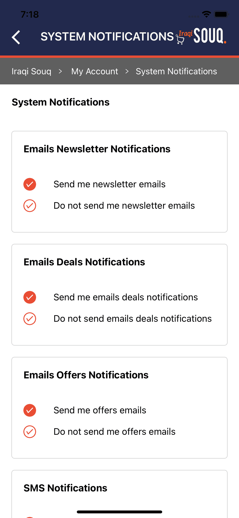 System Notification