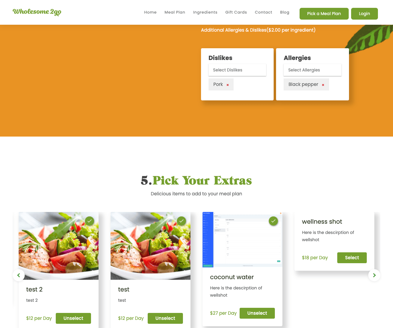 Checkout