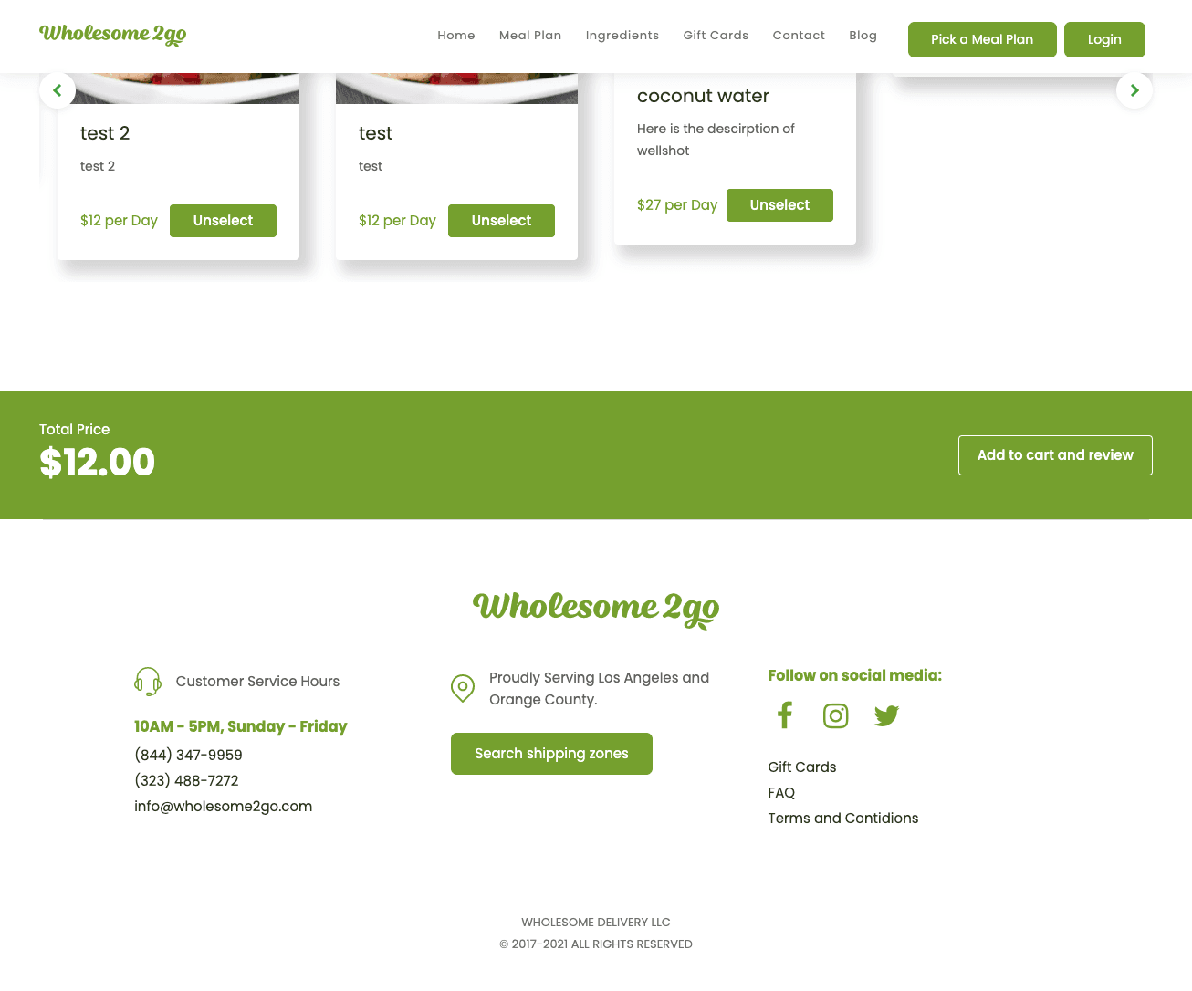 Checkout