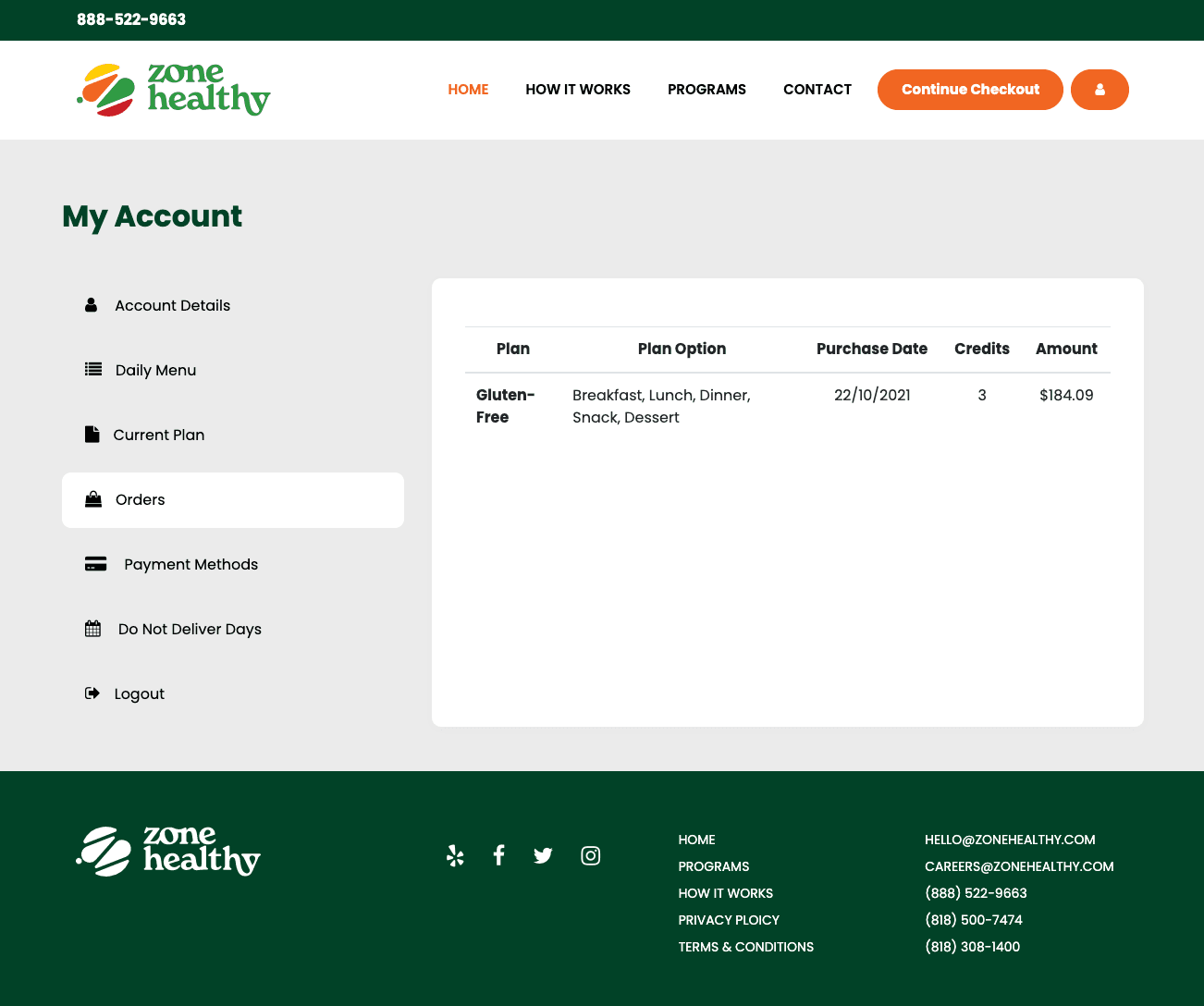 My Account